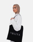 BLACK TOTE BAG